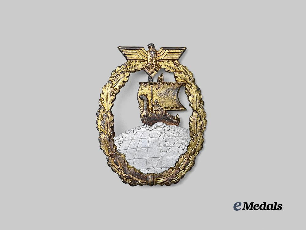 germany,_kriegsmarine._an_auxiliary_cruiser_war_badge,_variation1,_by_schwerin_e_medals__g63776_2