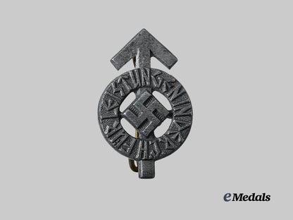germany,_h_j._a_proficiency_badge,_silver_grade_with_miniature,_maker-_marked_example_e_medals__g63791_8