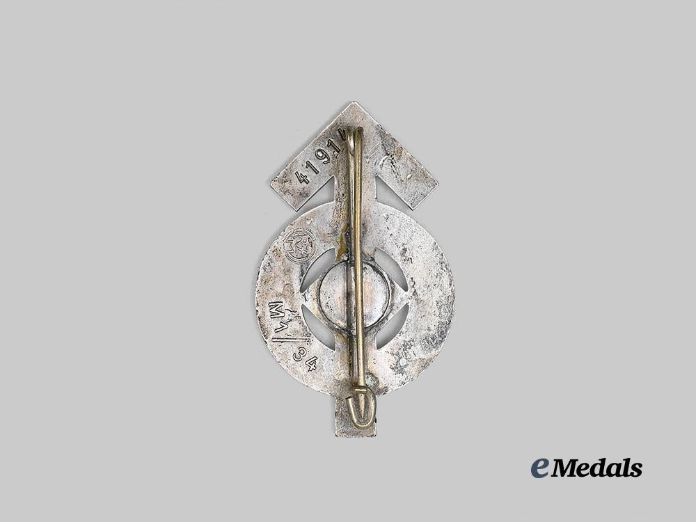 germany,_h_j._a_proficiency_badge,_silver_grade,_by_karl_wurster_e_medals__g63830_3