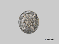 Germany, HJ. A Rare 1935/36 Nesselwang Ski Trip Commemorative Badge