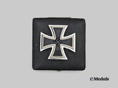 Germany, Wehrmacht. A 1939 Iron Cross I Class, with Case, by B.H. Mayer