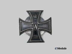 Germany, Imperial. A 1914 Iron Cross I Class, Screwback Version, Privately-Purchased Example by J.H. Werner