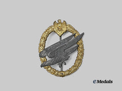 Germany, Heer. A Rare Fallschirmjäger Badge, Type B, by Friedrich Linden