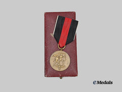 Germany, Third Reich. A Sudetenland Medal, with Case