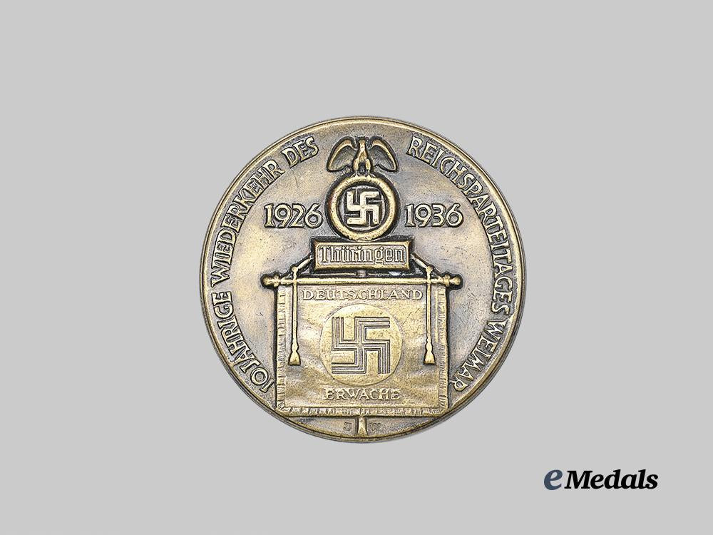 germany,_n_s_d_a_p._a1936_weimar_party_rally10th_anniversary_badge,_by_gustav_danner_e_medals__g63920_2