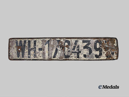 germany,_heer._an_automobile/_truck_license_plate_e_medals__g63927_2