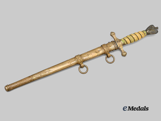 Germany, Kriegsmarine. An Officer’s Dress Dagger, Refurbished Example, by E. & F. Hörster