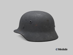 Germany, Luftwaffe. An M40 Stahlhelm, Refurbished Example by F.W. Quist