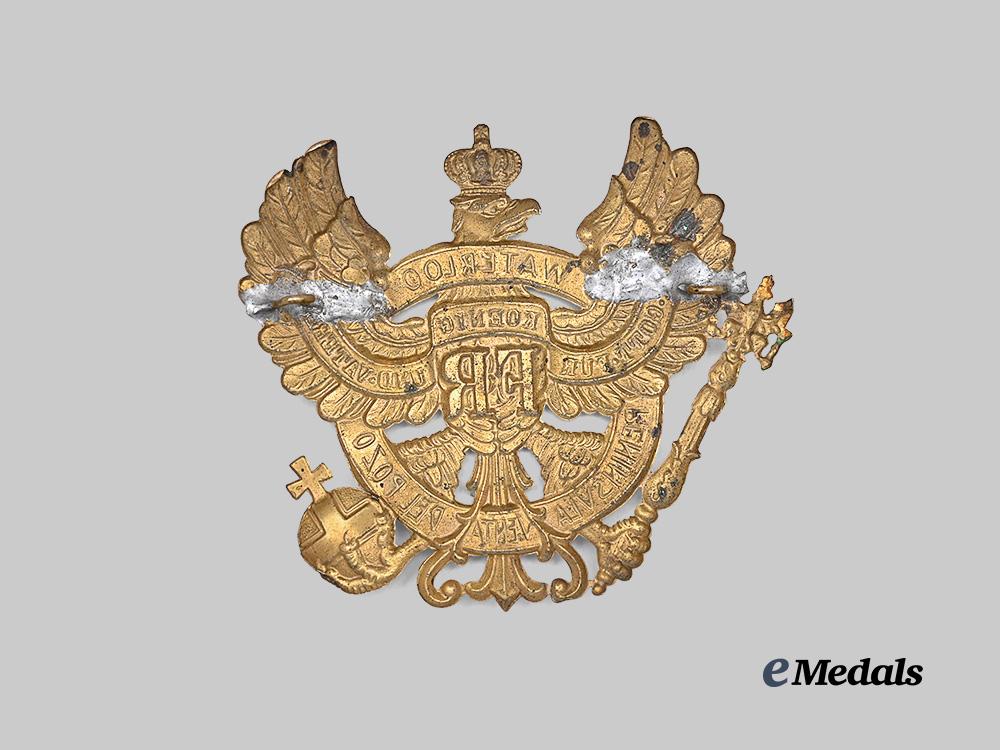 germany,_imperial._a_jäger-_bataillon_no.1_shako_plate_e_medals__g63955_3