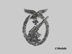 Germany, Luftwaffe. A Flak Badge, by Gustav Brehmer