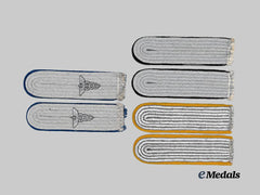 Germany, Wehrmacht. A Lot of Shoulder Boards for Leutnant Ranks, Heer and Luftwaffe Issue