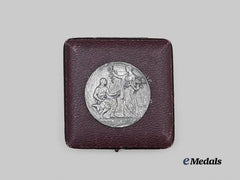 Germany, Imperial. A Bavarian Industrial Association Merit Medal, with Case, by Carl Poellath