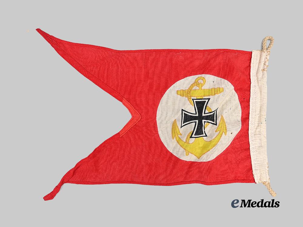 germany,_kriegsmarine._a_rare_award_pennant_for_coastal_artillery_ship_destruction,_c.1944_e_medals__g64020_4