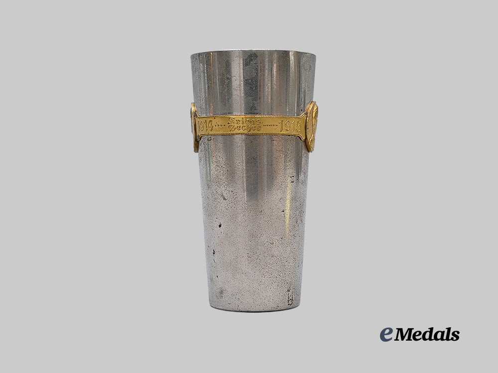 Germany, Imperial. A Fine 1914/15 Austro-German First War Year Patriotic War Cup