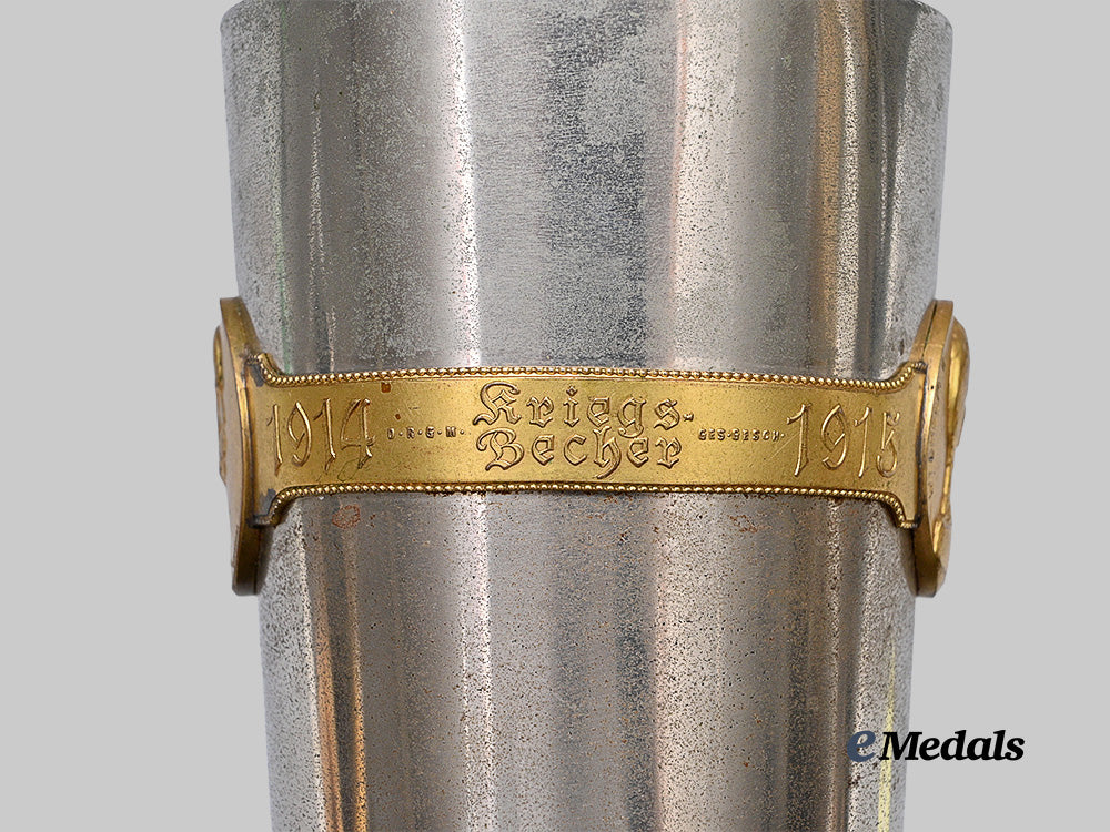 Germany, Imperial. A Fine 1914/15 Austro-German First War Year Patriotic War Cup