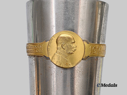 Germany, Imperial. A Fine 1914/15 Austro-German First War Year Patriotic War Cup