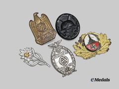 Germany, Third Reich. A Mixed Lot of Badges