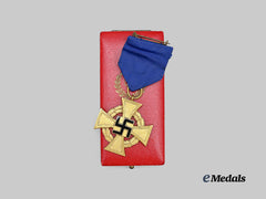 Germany, Third Reich. A Civil Service 40-Year Long Service Award, with Case, by Deschler & Sohn
