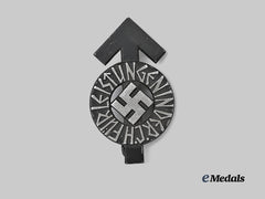 Germany, HJ. A Proficiency Badge, Iron Grade, by Berg & Nolte