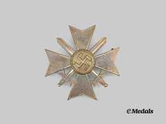Germany, Wehrmacht. A War Merit Cross I Class with Swords, Spanish-Made for Blue Division Veterans, by Diez y Campañia