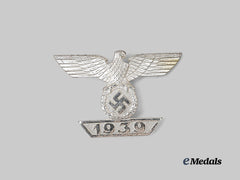 Germany, Wehrmacht. A Mint 1939 Clasp to the Iron Cross I Class, Type 2, by Wilhelm Deumer