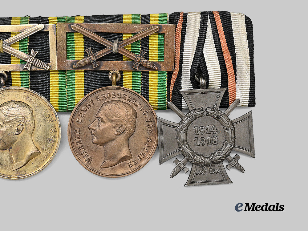 saxe-_weimar_and_eisenach,_grand_duchy._a_medal_bar_for_a_distinguished_first_world_war_combatant_e_medals__g64140_4