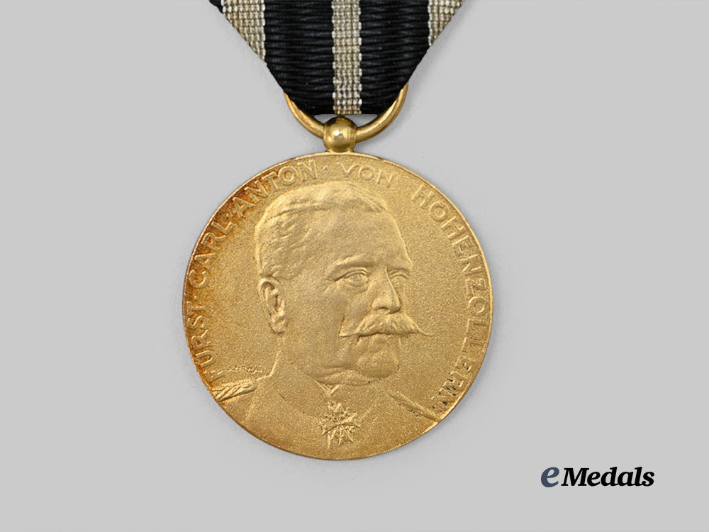 hohenzollern,_dynasty._a_prince_carl_anton_commemorative_medal,_gold_grade_e_medals__g64147_3