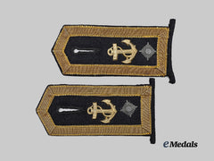 Germany, Kriegsmarine. A Set of Feldwebel Shoulder Boards