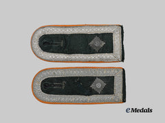 Germany, Heer. A Set of Feldgendarmerie Feldwebel Shoulder Straps