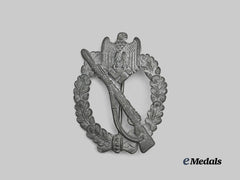 Germany, Wehrmacht. An Infantry Assault Badge, Silver Grade, by F.W. Assmann & Söhne
