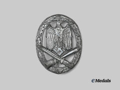 Germany, Wehrmacht. A General Assault Badge, by Rudolf Karneth & Söhne