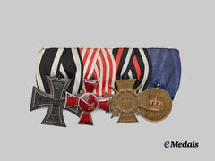 Germany, Imperial. A Hanseatic Medal Bar for a First World War Combatant
