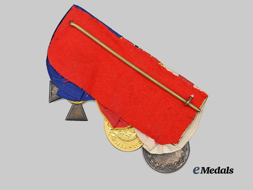 germany,_imperial._a_multi-_state_medal_medal_bar,_configured_for_formal_wear_e_medals__g64379_4