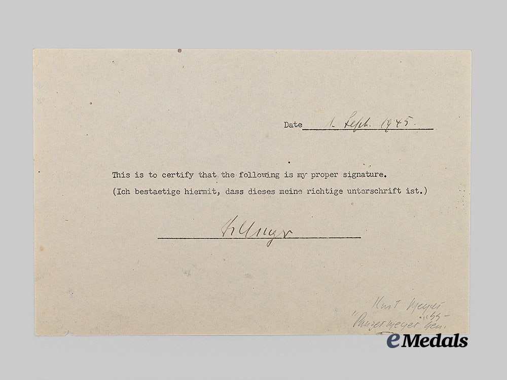 germany,_s_s._a_handwriting_sample_from_s_s-_brigadeführer_kurt_meyer,_in_allied_custody_e_medals__g64380_2