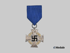 Germany, Third Reich. A Civil Service Long Service Award, Special Grade for 50 Years