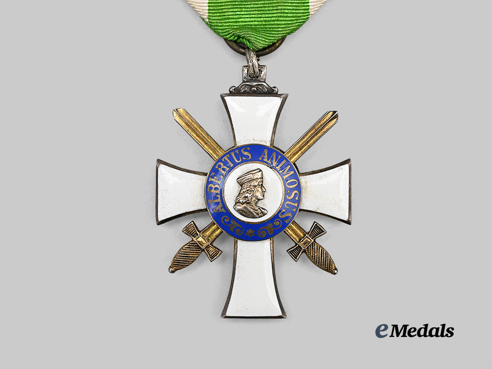 saxony,_kingdom._an_albert_order,_i_i_class_knight’s_cross_with_swords,_by_alfred_roesner_e_medals__g64485_5
