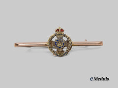 United Kingdom. A Rifle Brigade Sweetheart Badge In Gold By J.A.P