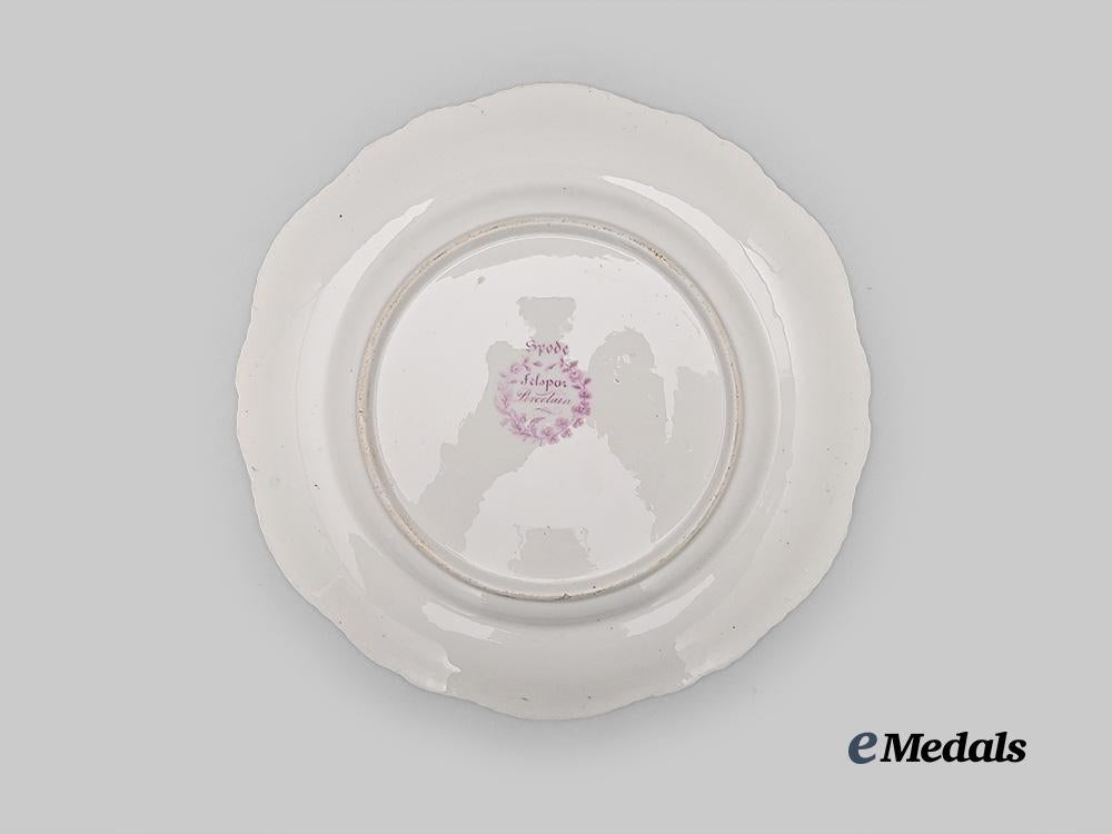united_kingdom._a_spode_felspar_east_india_company_armorial_plate,_c.1820_e_medals__g_b8312_4
