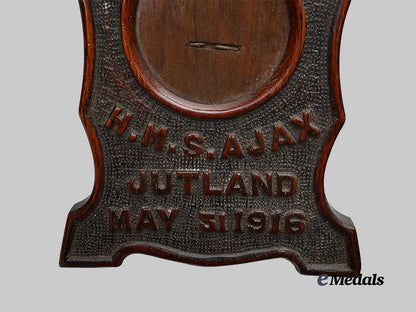 united_kingdom._an_h_m_s_ajax_wooden_frame_for_the_battle_of_jutland,1916_e_medals__g_b8313_4
