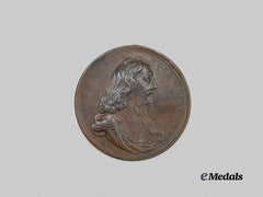United Kingdom. A Charles I Death and Memorial 1649 Medal