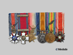 United Kingdom. A First War C.M.G and Gallipoli D.S.O. Miniature Bar to Lieutenant Colonel N. St. C. Campbell, who commanded the 13th Battery, RFA, at the Gallipoli Landings 