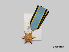 United Kingdom. An Air Crew Europe Star, in Case