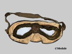 United Kingdom. A First War RFC Flying Goggle Mask, Mk II