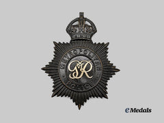 United Kingdom. A Metropolitan Police Helmet Plate