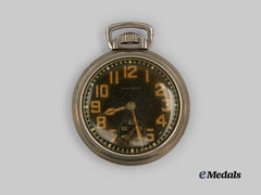 United Kingdom. A Second War General Service Trade Pattern Pocket Watch, by Waltham
