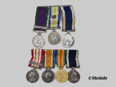 United Kingdom. Two Miniature Medal Bars
