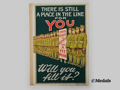 United Kingdom. A First War Propaganda Poster, 1915