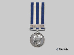 United Kingdom. A Rare Egypt Medal, to Canadian Boatman F. Beauvais, Caughnawaga Detachment