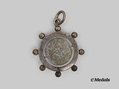 United Kingdom. A Waterloo Musket ball Pendent 1815