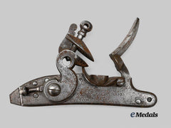 United Kingdom. A British William IV Flintlock Carbine Lock, 1835